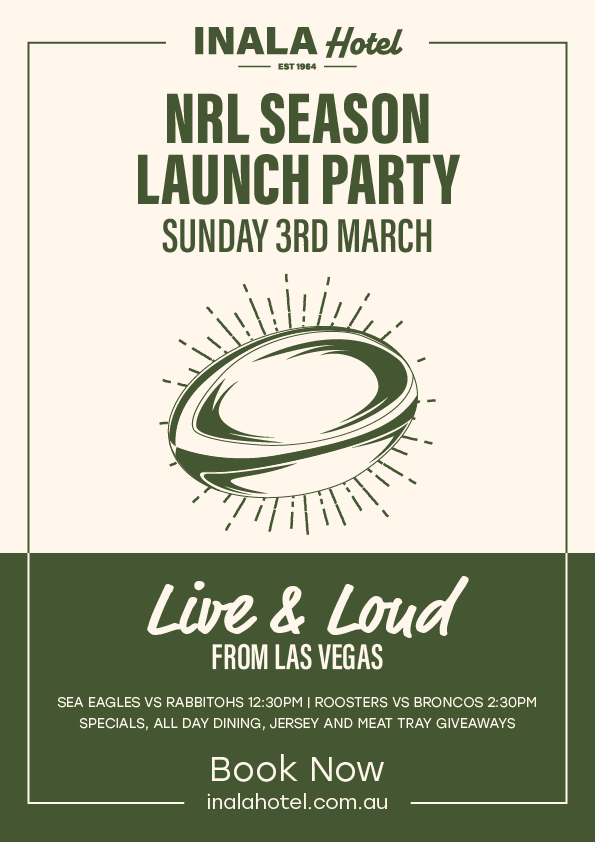 Live Sports Action at Inala Hotel Sports Bar!